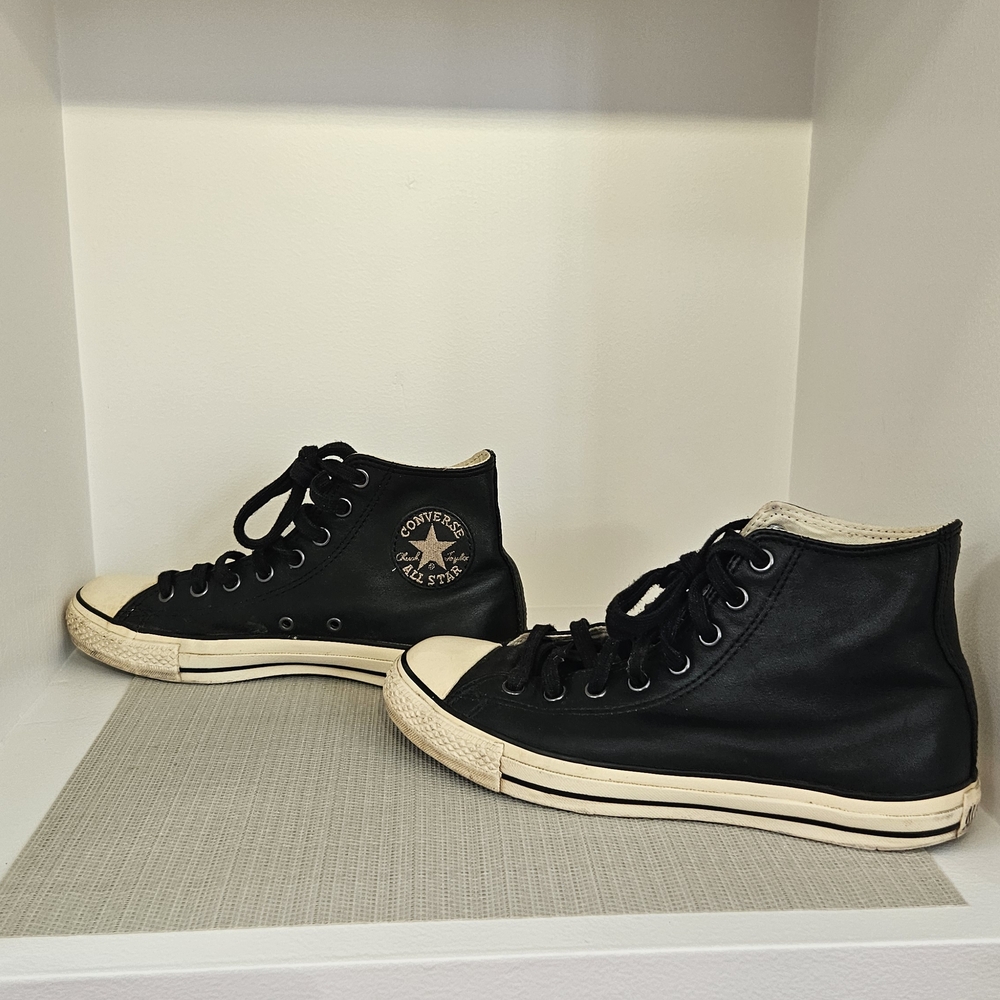 Converse Black High-Top Sneakers - Picture 10 of 15